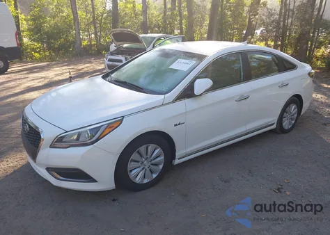 2016 Hyundai Sonata Hybrid Se из США, поврежденный, VIN KMHE24L10GA011379